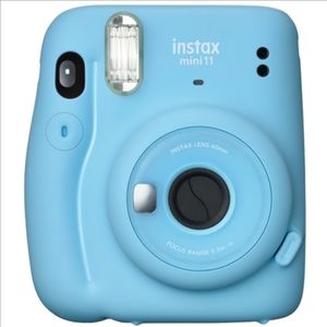 NEW Instax Fujifilm Polaroid Camera (sky blue)